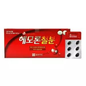 종근당 헤모론철분 120캡슐 철분 산소 혈액 헤모