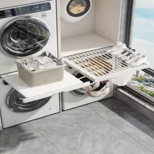 히든슬림건조랙 세탁기 옷장 인출식 바지랙 빨래