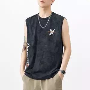 남성 러닝 두께감 활용도 셔츠 빅사이즈 얇은 상의 만점 조끼 SPO마켓1