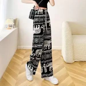 일바지 코끼리 태국 바지 여름 밴딩