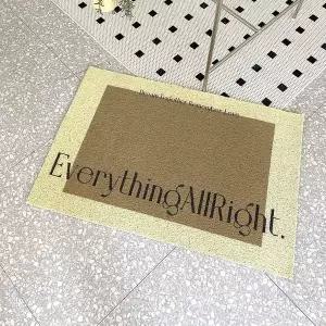 잘라쓰는매트 현관 발매트 브라운 야외매트