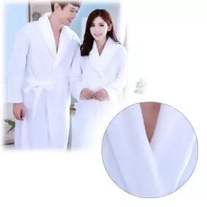 호텔 골프 샤워가운 여성 남자 커플 욕실 목욕 가운