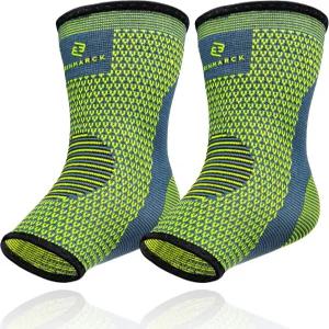 벤마크 아킬레스건 지지대 양말 달리기용 발목 압박 슬리브 건염 및 평발