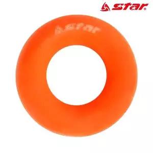 악력기 실리콘 핸드 링 그립 (강) 23kg (오렌지) (EU160)