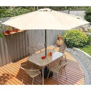 야외용 테이블 세트 마당 식탁 의자 정원 펜션 철제 카페