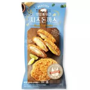피코크 냉동 맛있게 튀긴 치즈돈까스 600g