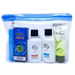 엘라스틴 여행용 린스 샴푸 칫솔 폼클렌징 치약 5종