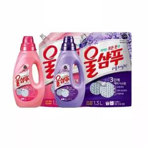 애경 울샴푸 라일락 오리지날 용기 리필 1L 대용량