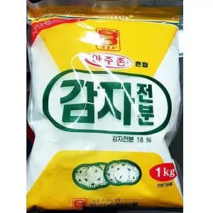 승진 감자전분 1kg x20개 가루 식당 업소 식당용 감자전분가루 감자전분 감자가루 전분 가루