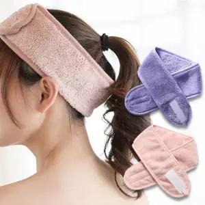 세안밴드 세안 세수 찍찍이 헤어 밴드 샤워 세안 머리띠