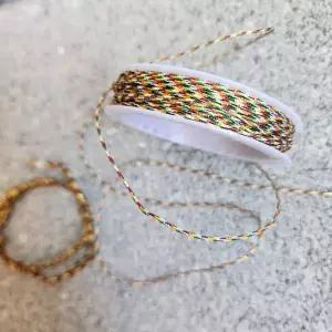 불교 오색실 끈팔찌 재료 비방 풍수 소품