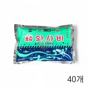 보원식품 오케이A 분말 와사비 90퍼센트 250g X 40개