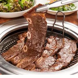 담원 LA식 돼지양념갈비 1KG 양념갈비 소갈비 LA갈비 갈비 비비큐