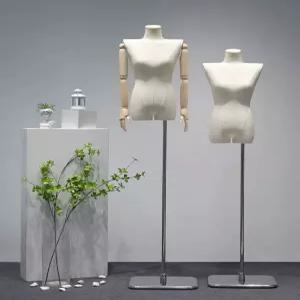 여성 피노키오 마네킹 모델 전시 관절 옷가게 상반신