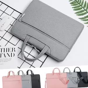 노트북 파우치 경량 방수 15인치 노트북 가방 14인치 태블릿 데일리 비즈니스 서류가방 컴퓨터 캐리어 결합