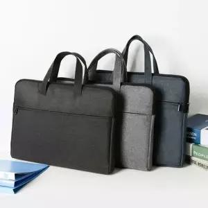 16인치 노트북 가방 휴대용 수납 원단 16인치 노트북 파우치 서류가방 캐주얼 출근용 직장인 데일리 출근