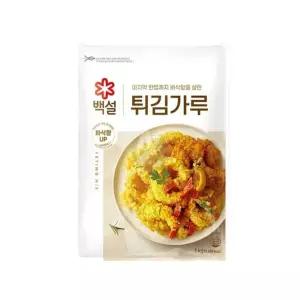 백설 튀김가루 1KG X 5개 바삭한튀김가루 업소용튀김가루 식자재튀김가루