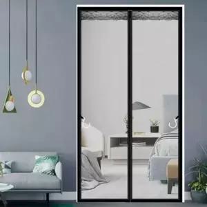 방충문 현관 자석 모기장 롤타입 부착형