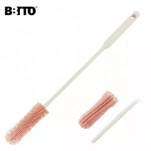 청소솔 주방 오일병 세척 브러시 실리콘