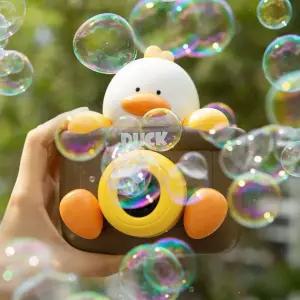 나은상점 LW 오토 카메라 버블건 오리 곰돌이 장난감 KC인증 멜로디 램프 비눗방울 어린이날