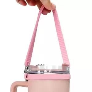 다용도 멀티 텀블러 물병 손잡이 핸들 보틀 고정 홀더 실리콘 스트랩 줄 끈 꾸미기 악세사리 소품 용품