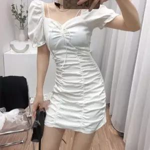 퍼프 셔링 원피스 오프숄더 여름 미니 원피스 데이트룩 원피스