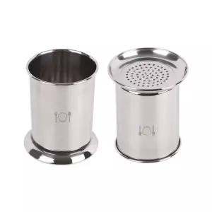 스텐 받침 수저통 주방 수저 꽂이 건조대 보관함 중