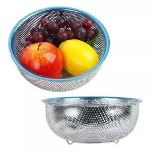 국산 스텐304 스텐 타공 펀칭 볼 바구니 2호