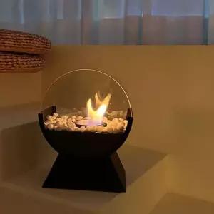 집들이선물 에탄올난로 알콜 불멍 화로 캠핑 라운드형 바이오에탄올