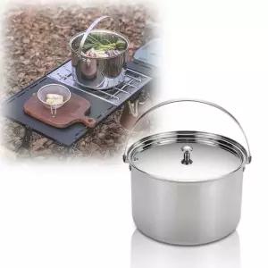 캠핑냄비 캠핑 스텐 전골 냄비 취사 조리 찌게 찜통 반합 밥솥 캠핑후라이팬