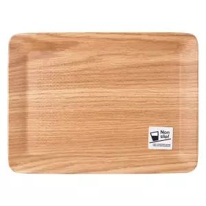 디디샵 베이지 논슬립 코팅 트레이 쟁반 - 소