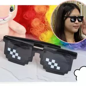 사각 픽셀 선글라스 웃긴 코믹 안경 특이한 파티 썬글라스 인싸템