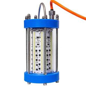 고출력 수중 집어등 12V 녹색 선박 24V 10m 황색 220V 400W 선상 노란불