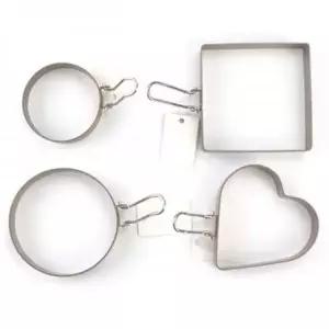 계란후라이틀 2구 원형 모양틀 조리도구