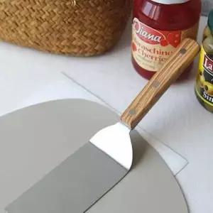 스크래퍼 서버 우드핸들 다용도 조리도구