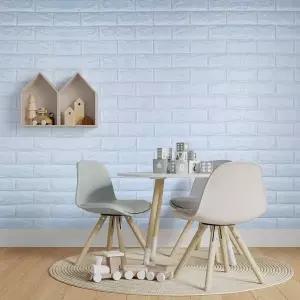 [골드스마일]폼블럭 블럭아이 10mmX1mX20m 스카이블루 단열벽지