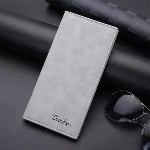 슬림 장지갑 남성 지갑 PU소재 얇은 장지갑