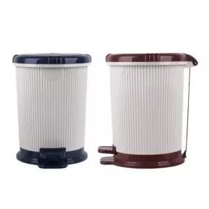 [SBD] 휴지통 페달형 쓰레기통 원형 거실욕실