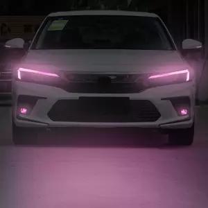 TOMALL 3쌍 헤드라이트 포그 라이트 백미러 바이닐 필름 스모크 틴트 혼다 11세대 시빅 2022-2025