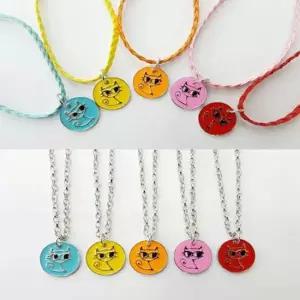 고양이 매시 체인 목걸이 1P 강아지 팬턴트 이름표 강아지목걸이 강아지팬던트