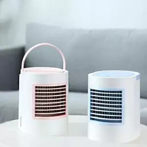 미니 냉풍기 수냉식 선풍기 LED 써큘레 이터 날개없는 무소음 서큘레이터 조용한 공기