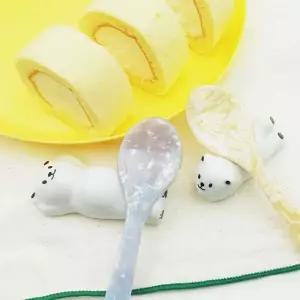 귀여운 곰돌이 수저 받침대 숟가락 젓가락 받침 커트러리 도자기