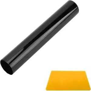 큐우첸 자동차 창문 선바이저 스트립 틴트 필름 자외선 차단 및 열 감소를 위한 오토 차양 여과를 전면