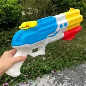 (색상 익스트림13000워터건)익스트림 압축 펌핑 4구 워터건 장거리 물놀이 물총