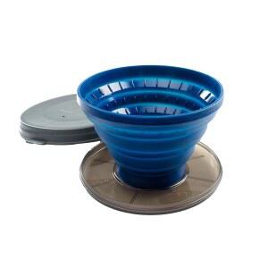 GSI 아웃도어 푸어오버 자바 드립 I 트래블 커피 메이커, 접이식 콘은 카라반, RV, 캠핑 및 배낭여행을 위한 모든 컵과 머그잔에 맞습니다