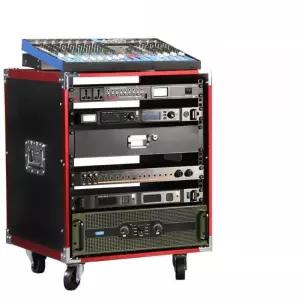 이동식 음향랙 장비 수납함 이펙터 보관 랙 무대 음향