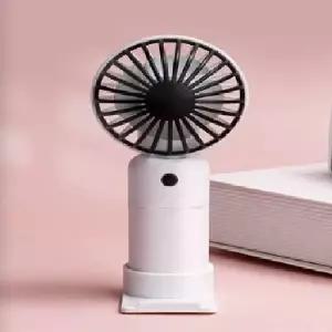 감촉이 부드럽고 예쁜 범피 컬러 휴대용 무선 저소음 미니 손 선풍기