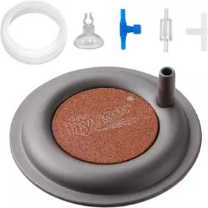 하이거 수족관 에어 스톤 2.6인치 나노 매우 작은 기포 초조용한 용존 산소 확산기 어항 및 수경 재배용