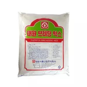 태원식품 브래딩믹스 5KG 태원식품 브래딩믹스 치킨튀김가루 닭튀김
