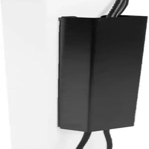 책상 다리 밑을 위한 VIVO 스틸 마그네틱 14인치 케이블 관리 채널 홈 오피스용 드릴 코드 정리함 없음